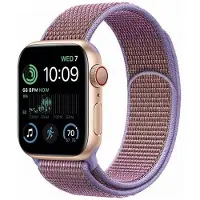 CaseOnline Nailon Rannekoru Apple Watch SE 2022 (44mm) - Lilac