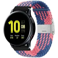 CaseOnline Punottu elastinen rannekoru Samsung Galaxy Watch Active 2 (40mm) - blu