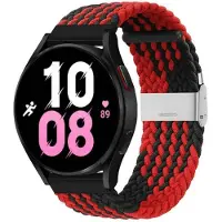 CaseOnline Punottu elastinen rannekoru Samsung Galaxy Watch 5 (40mm) - Punainen/M