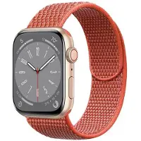 CaseOnline Nailon Rannekoru Apple Watch 8 (45mm) - Nectarine