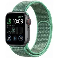 CaseOnline Nailon Rannekoru Apple Watch SE 2022 (44mm) - Spearmint