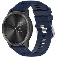 CaseOnline Pure urheiluranneke Garmin Vivomove Trend - Navy
