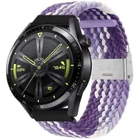 CaseOnline Punottu elastinen rannekoru Huawei Watch GT3 (46mm) - gradientpurple
