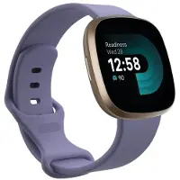 CaseOnline Sport Rannekoru Fitbit Versa 4 - Violetti