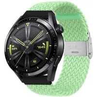 CaseOnline Punottu elastinen rannekoru Huawei Watch GT3 (46mm) - pistachio