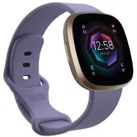 CaseOnline Sport Rannekoru Fitbit Sense 2 - Violetti