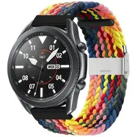 CaseOnline Punottu elastinen rannekoru Samsung Galaxy Watch 3 (45mm) - rainbow