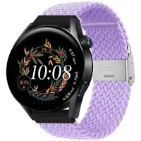 CaseOnline Punottu elastinen rannekoru Huawei Watch GT3 (42mm) - lightpurple