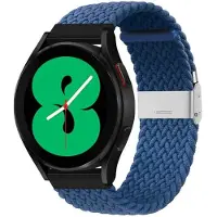 CaseOnline Punottu elastinen rannekoru Samsung Galaxy Watch 4 (40mm) - sininen