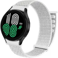 CaseOnline Nylonrannekoru No-Gap Samsung Galaxy Watch 4 (44mm) - Summit White