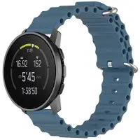 CaseOnline Ocean urheiluranneke Suunto 5 Peak - Harmaansininen