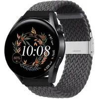 CaseOnline Punottu elastinen rannekoru Huawei Watch GT3 (42mm) - skygrey