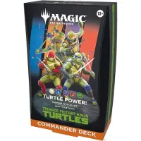 Magic the gathering : Teenage Mutant Ninja Turtles Commander Deck Keräilykortit 4 Yksiköt