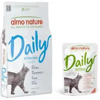 Almo Nature 12kg Daily Sterilised tonnikala kissan kuivaruoka