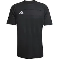 Adidas Toiminnallinen paita 'Tiro 25 Essentials' musta / valkoinen