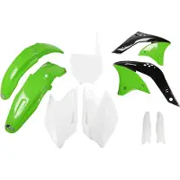 Ufo Kawasaki Kxf 250 2006-2006 Kakit204f-999 Fork Protectors & Muovisarja