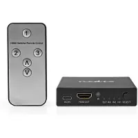 Nedis HDMI kytkin, 3 > 1, 8K@60Hz, kauko-ohjattu