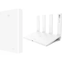 Huawei Brovi () 5G CPE Max 5 H352-381 5G-ulkomodeemi + WS7100 V2 WIFI6 Plus sisäreititin