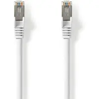 Ginza.se RJ45 S/FTP Cat8.1 Ethernet kaapeli RJ45 liittimillä, 40-GigaBit, 15 m, valkoinen