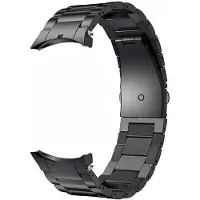 CaseOnline Kellon ranneke titaani No-Gap Samsung Galaxy Watch 7 (40mm) - Musta