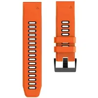 CaseOnline Twin kellon ranneke Garmin Marq Captain (Gen2) - Oranssi/musta