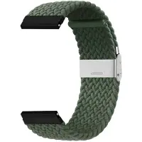 CaseOnline Punottu Kellon ranneke Amazfit GTS 2 - Army