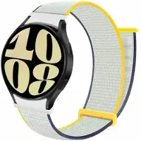 CaseOnline Nailon kellon renneke No-Gap Samsung Galaxy Watch 6 (44mm) - Sea Salt