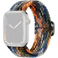 SKALO Punottu -ranneke Apple Watch SE 40mm - Camoflage 1