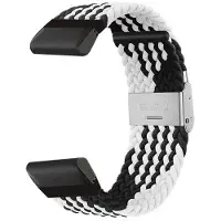 CaseOnline Punottu kellon ranneke Garmin Epix Pro (51mm) - Blackwhite