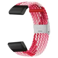 CaseOnline Punottu kellon ranneke Garmin MARQ Commander - Gradientred
