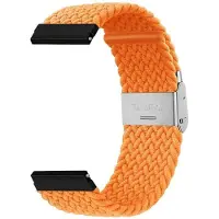 CaseOnline Punottu Kellon ranneke Amazfit Bip Lite - Oranssi