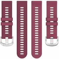 CaseOnline Pure kellon ranneke Xiaomi Watch S4 - Viininpunainen