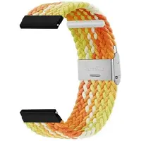 CaseOnline Punottu kellon ranneke Huawei Watch GT5 (46mm) - Gradient orange