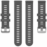 CaseOnline RIB kellon ranneke Huawei Watch GT2 (42mm) - Harmaa
