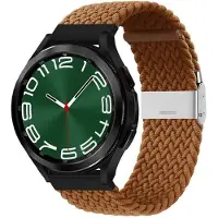 CaseOnline Punottu Kellon renneke Samsung Galaxy Watch 6 Classic (47mm) - ruskea