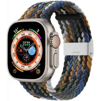 CaseOnline Punottu kellon renneke Apple Watch Ultra 2 (49mm) - Cowboy