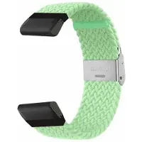 CaseOnline Punottu kellon ranneke Garmin MARQ Aviator - Pistachio