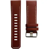 CaseOnline Nahka Kellon ranneke pin Garmin D2 Delta PX - Ruskea