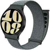 CaseOnline Nailon kellon renneke No-Gap Samsung Galaxy Watch 6 (44mm) - Storm Gre
