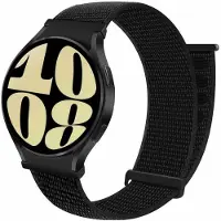 CaseOnline Nailon kellon renneke No-Gap Samsung Galaxy Watch 6 (44mm) - Dark Blac