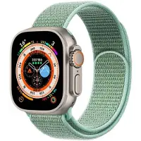 CaseOnline Nailon kellon renneke Apple Watch Ultra 2 (49mm) - Marine Green