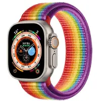 CaseOnline Nailon kellon renneke Apple Watch Ultra (49mm) - Pride Edition