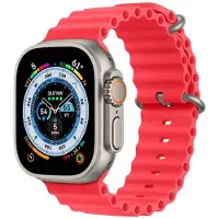 CaseOnline RIB kellon renneke Apple Watch Ultra 2 (49mm) - Punainen