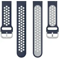 CaseOnline EBN kellon ranneke Suunto Racs S (45mm) - Navy/harmaa