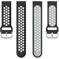 CaseOnline EBN kellon ranneke OnePlus Watch 2R - Musta/harmaa