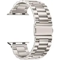 CaseOnline Kellon ranneke ruostumatonta terästä Watch Series 10 (42mm) -