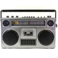 Studio 57 Boombox (Bluetooth) Silver