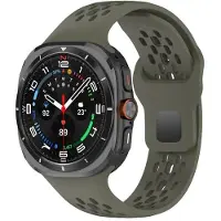CaseOnline EBN kellon ranneke Samsung Galaxy Watch Ultra (47mm) - Army