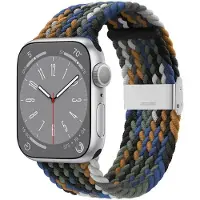 CaseOnline Punottu kellon renneke Apple Watch 9 (45mm) - Cowboy