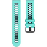 CaseOnline Twin kellon ranneke Amazfit Active - Minttu/Sininen